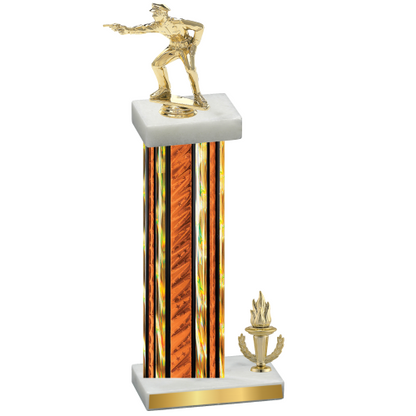 Accented Single Orange Glacier Victory Shooter Trophy