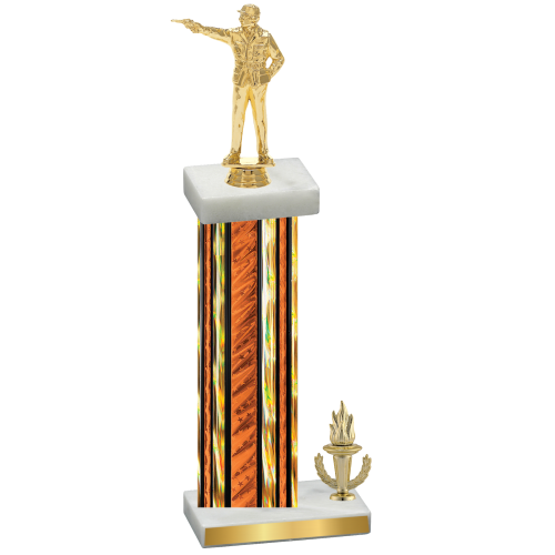 Accented Single Orange Glacier Victory Shooter Trophy