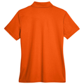 Campus Orange back - CORE365 Women's Origin Performance Piqué Polo