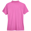 Charity Pink back - CORE365 Women's Origin Performance Piqué Polo