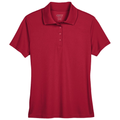 Classic Red front - CORE365 Women's Origin Performance Piqué Polo