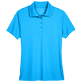 Electric Blue front - CORE365 Women's Origin Performance Piqué Polo