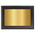 Black Full Plate Plaque