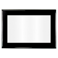 Black Piano Full Plate Plaque