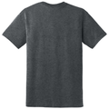 Dark Heather back - Gildan DryBlend 50 Cotton/50 Poly T-Shirt