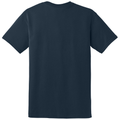 Dark Navy back - Gildan DryBlend 50 Cotton/50 Poly T-Shirt