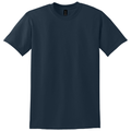 Dark Navy front - Gildan DryBlend 50 Cotton/50 Poly T-Shirt
