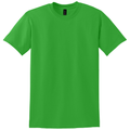 Electric Green front - Gildan DryBlend 50 Cotton/50 Poly T-Shirt