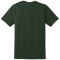 Forest Green back - Gildan DryBlend 50 Cotton/50 Poly T-Shirt