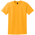 Gold front - Gildan DryBlend 50 Cotton/50 Poly T-Shirt
