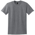 Graphite Heather front - Gildan DryBlend 50 Cotton/50 Poly T-Shirt