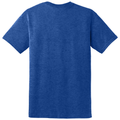 Heather Deep Royal back - Gildan DryBlend 50 Cotton/50 Poly T-Shirt