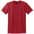 Heather Scarlet Red front - Gildan DryBlend 50 Cotton/50 Poly T-Shirt