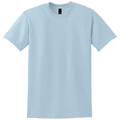 Light Blue front - Gildan DryBlend 50 Cotton/50 Poly T-Shirt