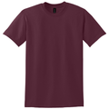 Maroon front - Gildan DryBlend 50 Cotton/50 Poly T-Shirt