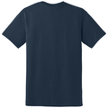 Navy back - Gildan DryBlend 50 Cotton/50 Poly T-Shirt