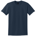Navy front - Gildan DryBlend 50 Cotton/50 Poly T-Shirt