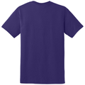 Purple back - Gildan DryBlend 50 Cotton/50 Poly T-Shirt