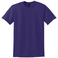Purple front - Gildan DryBlend 50 Cotton/50 Poly T-Shirt