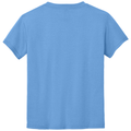 Carolina Blue back - Gildan Youth DryBlend 50 Cotton/50 Poly T-Shirt