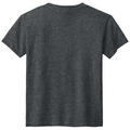 Dark Heather back - Gildan Youth DryBlend 50 Cotton/50 Poly T-Shirt