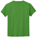 Electric Green back - Gildan Youth DryBlend 50 Cotton/50 Poly T-Shirt
