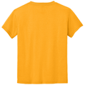 Gold back - Gildan Youth DryBlend 50 Cotton/50 Poly T-Shirt