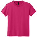 Heliconia front - Gildan Youth DryBlend 50 Cotton/50 Poly T-Shirt