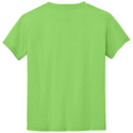 Lime back - Gildan Youth DryBlend 50 Cotton/50 Poly T-Shirt