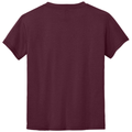 Maroon back - Gildan Youth DryBlend 50 Cotton/50 Poly T-Shirt