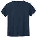 Navy back - Gildan Youth DryBlend 50 Cotton/50 Poly T-Shirt