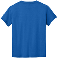 Royal back - Gildan Youth DryBlend 50 Cotton/50 Poly T-Shirt