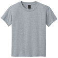Sport Grey front - Gildan Youth DryBlend 50 Cotton/50 Poly T-Shirt