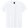 White front - Gildan Youth DryBlend 50 Cotton/50 Poly T-Shirt
