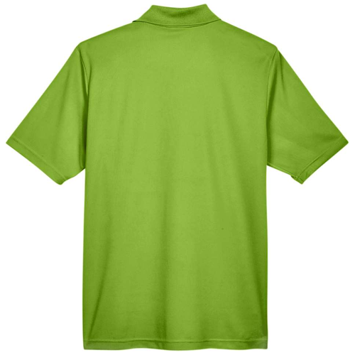 Acid Green back - CORE365 Men's Origin Performance Piqué Polo