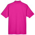 Bright Magenta back - CORE365 Men's Origin Performance Piqué Polo
