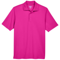 Bright Magenta front - CORE365 Men's Origin Performance Piqué Polo