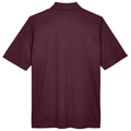 Burgundy back - CORE365 Men's Origin Performance Piqué Polo