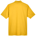 Campus Gold back - CORE365 Men's Origin Performance Piqué Polo