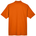 Campus Orange back - CORE365 Men's Origin Performance Piqué Polo