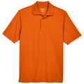 Campus Orange front - CORE365 Men's Origin Performance Piqué Polo