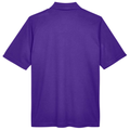 Campus Purple back - CORE365 Men's Origin Performance Piqué Polo