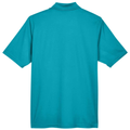 Clear Teal back - CORE365 Men's Origin Performance Piqué Polo
