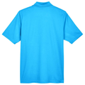 Electric Blue back - CORE365 Men's Origin Performance Piqué Polo