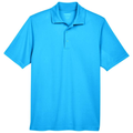 Electric Blue front - CORE365 Men's Origin Performance Piqué Polo