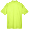 Safety Yellow back - CORE365 Men's Origin Performance Piqué Polo