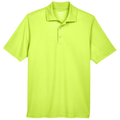 Safety Yellow front - CORE365 Men's Origin Performance Piqué Polo