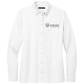 White front - Kodiak Brooks Brothers® Women’s Casual Oxford Cloth Shirt - Kodiak Project Services Logo