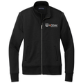 Deep Black front - Kodiak Brooks Brothers® Women’s Double-Knit Full-Zip - Kodiak Project Services Logo