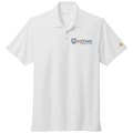 White front - Kodiak Brooks Brothers® Mesh Pique Performance Polo - Kodiak Project Services Logo
